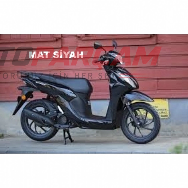 KAPORTA SETİ HONDA DİO 110 16 PARÇA MAT SİYAH